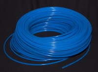 PE trubka 1/4" modrá